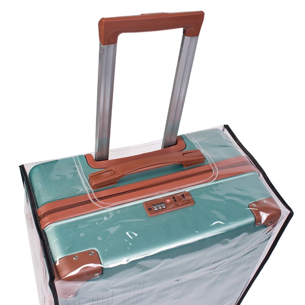 Funda transparente de PVC para - Waterproof Suitcase Cover Protector reseña y precio