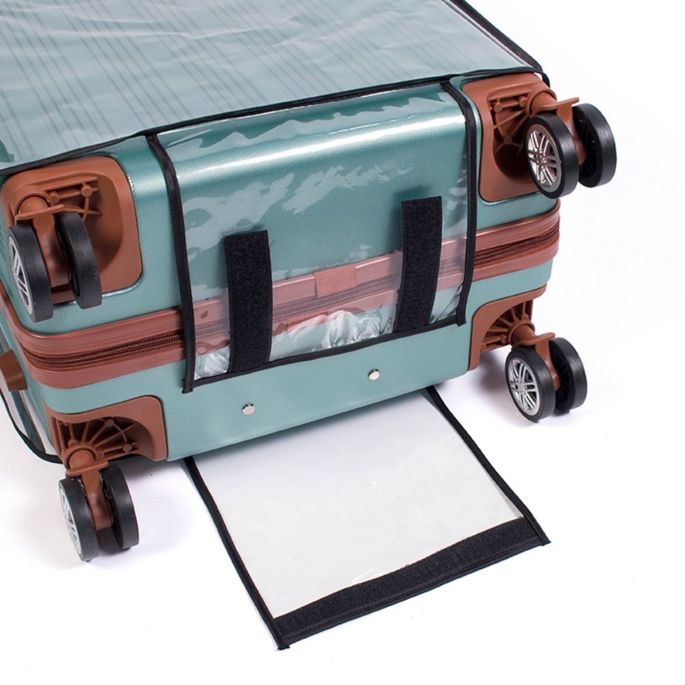 Funda transparente de PVC para - Waterproof Suitcase Cover Protector reseña y precio