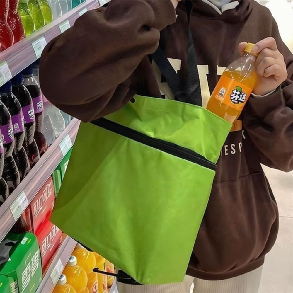 Bolsa de compras plegable y po - Foldable Rolling Luggage Bag reseña y precio