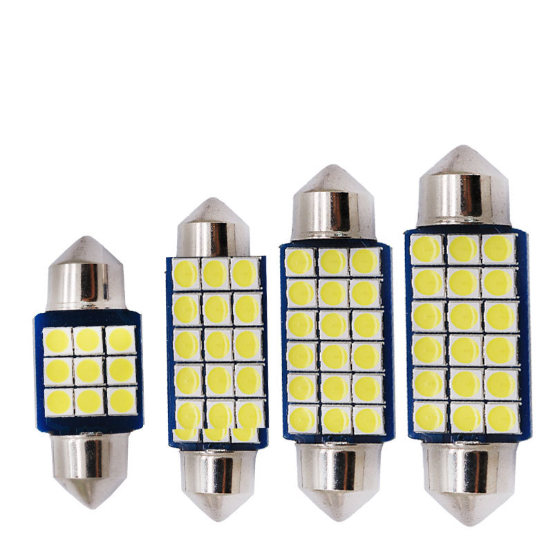 2 piezas de bombillas LED C5W  - Luggage reseña y precio