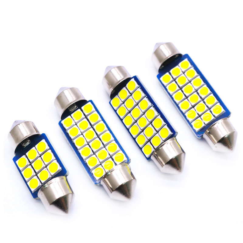 2 piezas de bombillas LED C5W  - Luggage reseña y precio