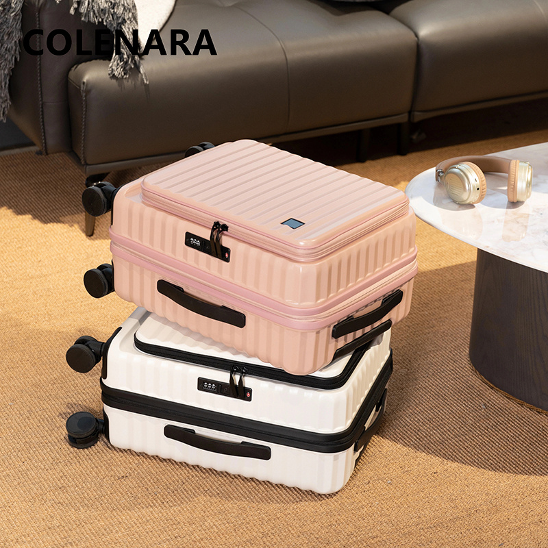 Maleta de Cabina COLENARA con  - Front Opening Laptop Luggage 24 Inch reseña y precio