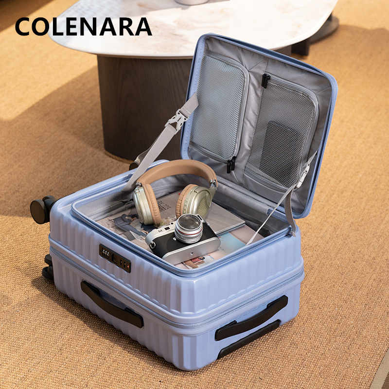 Maleta de Cabina COLENARA con  - Front Opening Laptop Luggage 24 Inch reseña y precio